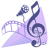 Endres Network logo featuring musical note and entertainment elements